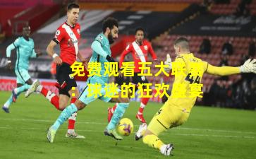 免费观看五大联赛:球迷的狂欢盛宴